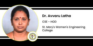 St.Mary's Women's Engineering College, CSE - HOD: Dr.Avvaru Latha Interview